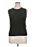 Foxcroft 100% Cotton Black Sweater Vest Size XL - photo 1