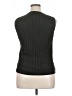 Foxcroft 100% Cotton Black Sweater Vest Size XL - photo 2