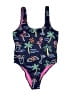 Barbie Print Blue One Piece Swimsuit Size S - photo 1