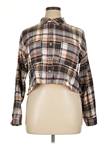Aeropostale Long Sleeve Blouse (view 1)