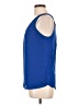 Express 100% Polyester Blue Sleeveless Top Size L - photo 5