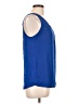 Express 100% Polyester Blue Sleeveless Top Size L - photo 4