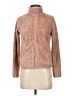 Uniqlo 100% Polyester Brown Faux Fur Jacket Size XS - photo 1