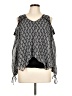 A. Byer 100% Polyester Black Sleeveless Blouse Size L - photo 1