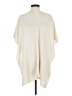 Happily Grey 100% Wool Ivory Poncho One size - photo 2