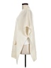 Happily Grey 100% Wool Ivory Poncho One size - photo 5