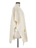 Happily Grey 100% Wool Ivory Poncho One size - photo 4