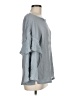 Wishlist Apparel 100% Polyester Gray 3/4 Sleeve Blouse Size M - photo 4