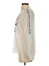 Lovers + Friends 100% Polyester Ivory Long Sleeve Blouse Size S - photo 5