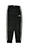 Adidas 100% Polyester Black Track Pants Size 7 - photo 1