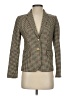 J.Crew Factory Store Houndstooth Gold Wool Blazer Size 0 - photo 1