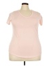 Alex Evenings 100% Polyester Pink Short Sleeve Top Size 2X - photo 1