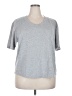 Flora Nikrooz Gray Short Sleeve Top Size XXL - photo 1