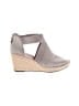 Gentle Souls Gray Wedges Size 7 - photo 1