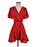 Selfie Leslie 100% Polyester Red Cocktail Dress Size S - photo 1
