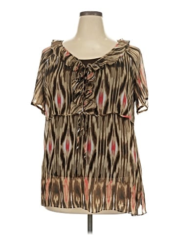 Yvos Short Sleeve Blouse (view 1)