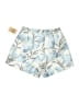 American Threads 100% Polyester Floral Ivory Shorts Size M - photo 2