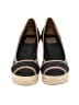 Tory Burch Black Wedges Size 7 1/2 - photo 2