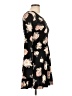 J for Justify Floral Black Casual Dress Size L - photo 4