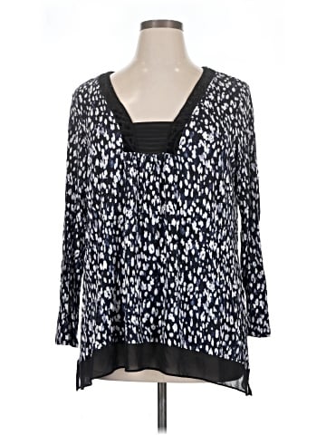 Simply Vera Vera Wang 3/4 Sleeve Blouse (view 1)