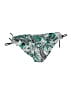 Mossimo Paisley Green Swimsuit Bottoms Size L - photo 2