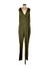 Charming Charlie Solid Green Jumpsuit Size XL - photo 1