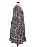 Ellos 100% Rayon Print Blue Gray Casual Dress Size 18 - photo 4