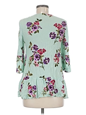Blu Pepper 3/4 Sleeve Blouse (view 2)