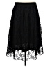 Lularoe 100% Polyester Black Formal Skirt Size M - photo 1