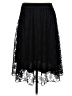 Lularoe 100% Polyester Black Formal Skirt Size M - photo 2