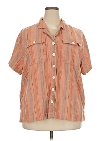 Madewell Short Sleeve Blouse (view 1)