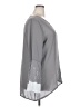 David Lerner 100% Polyester Gray 3/4 Sleeve Blouse Size 2X - photo 4