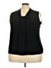 Dana Buchman Black Sleeveless Blouse Size 2X - photo 1