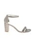 Stuart Weitzman Metallic Silver Sandals Size 8 - photo 1