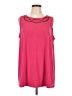 Susan Graver Pink Sleeveless Top Size XL - photo 1