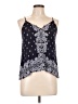 Eyeshadow Blue Sleeveless Blouse Size L - photo 1