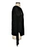 ETC Black Long Sleeve Silk Top Size S - photo 4