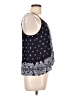 Eyeshadow Blue Sleeveless Blouse Size L - photo 4