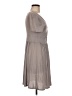 Three Dots Solid Gray Casual Dress Size M - photo 4