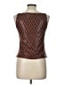 Express Burgundy Sleeveless Top Size L - photo 2