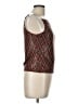 Express Burgundy Sleeveless Top Size L - photo 4