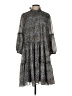 Gabby Skye Animal Print Gray Casual Dress Size S - photo 1