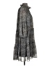 Gabby Skye Animal Print Gray Casual Dress Size S - photo 4