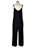 Anrabess Solid Black Jumpsuit Size XL - photo 2