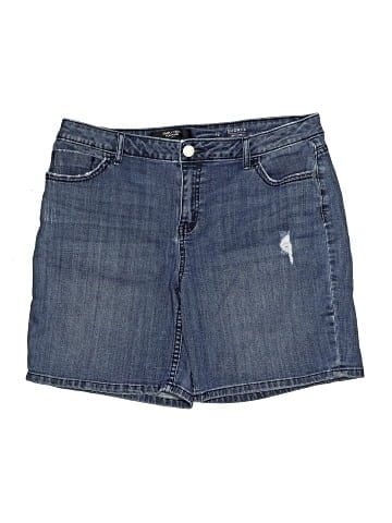 Simply Vera Vera Wang Denim Shorts (view 1)