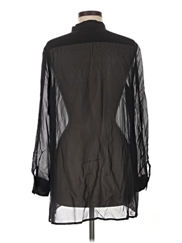 PureDKNY Long Sleeve Blouse (view 2)