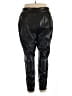 Seven7 Black Faux Leather Pants Size XL - photo 2