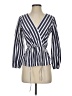 J.Crew 100% Cotton Blue Long Sleeve Blouse Size 2 - photo 1