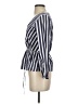 J.Crew 100% Cotton Blue Long Sleeve Blouse Size 2 - photo 5