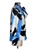 Natori 100% Polyester Blue Long Sleeve Blouse Size S - photo 4